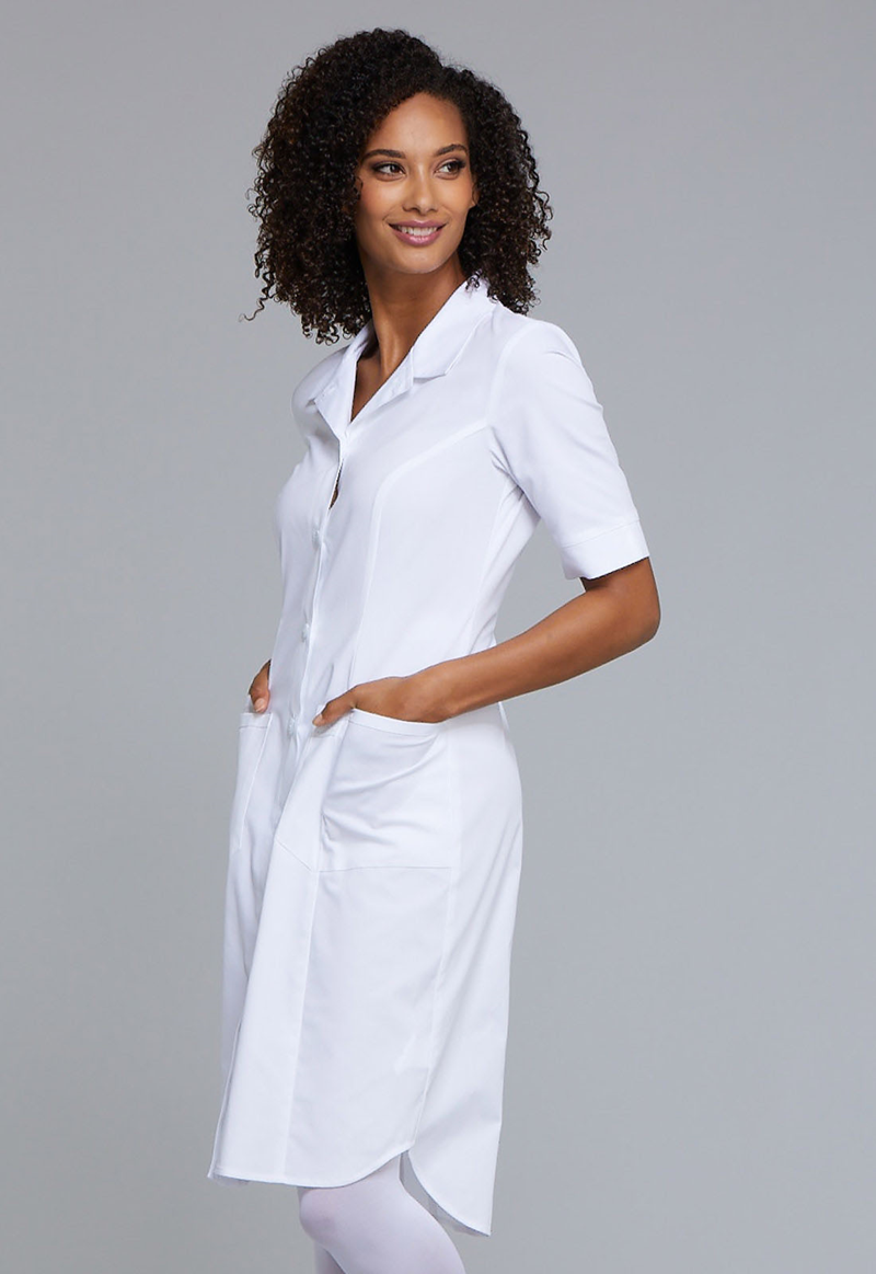 Yomorio Plus Size Nurse Cosplay Costume White Zip Front Nurse Dress Un –  YOMORIO